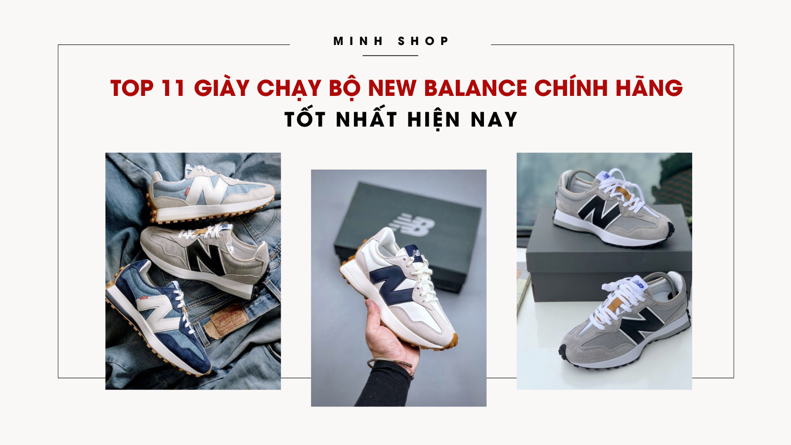 Top 11 giày chạy bộ New Balance chính hãng tốt nhất hiện nay