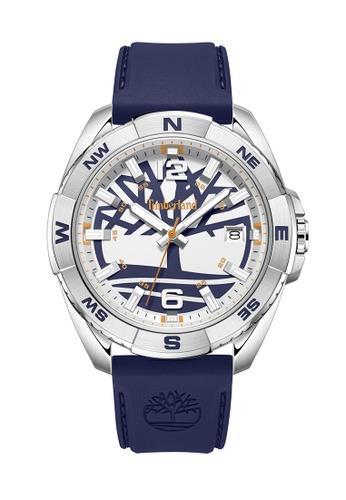 Đồng Hồ Timberland Blue Silicone Analog Watch [TBL.TDWGN2202106] - Image 1
