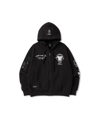 18772 - Áo Khoác Life Work Lightning Brushed Black