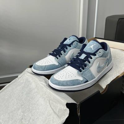 Giày Nike Air Jordan 1 Low SE 'Washed Denim'  [O] **HOT** [CZ8455 100]