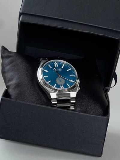 Đồng hồ Citizen Tsuyosa Small Second ''Silver Blue'' [NK5010-51L]