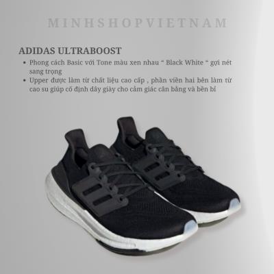 GIÀY ADIDAS ULTRABOOST LIGHT - BLACK/WHITE -[GY9351]