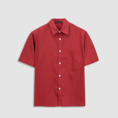 Áo Sơ Mi Francis Mantini Short Sleeve Red