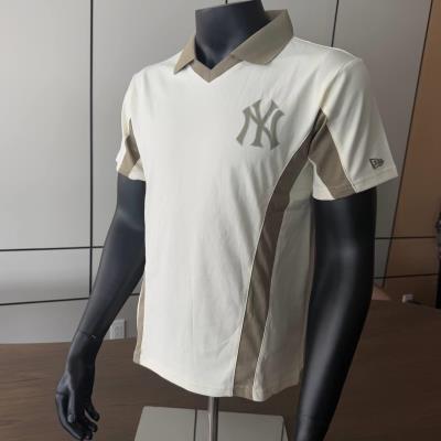 Áo Thun Polo New Era Jersey New York Yankees ''Cream/Moss'' [14113660]