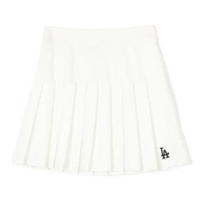 19951 - VÁY MLB New los angeles Sportive Varsity Pleated 'WHITE'