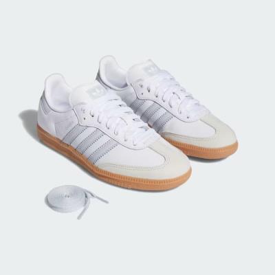 Giày ADIDAS SAMBA OG "Cloud White & Halo Blue" [IE0877]