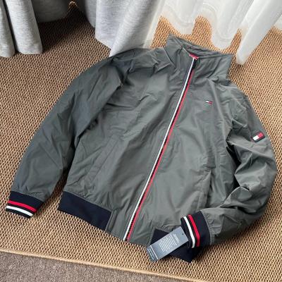 Áo khoác Tommy Hilfiger Erkek Tjm Basic Casual Bomber Mont Olivie [DM0DM01383 OlE]
