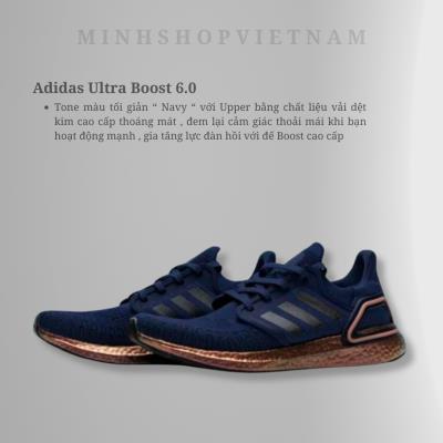 ~Sale Giày Adidas Ultra Boost 6.0  Tech Indigo and Coral ** [fv4394 ]