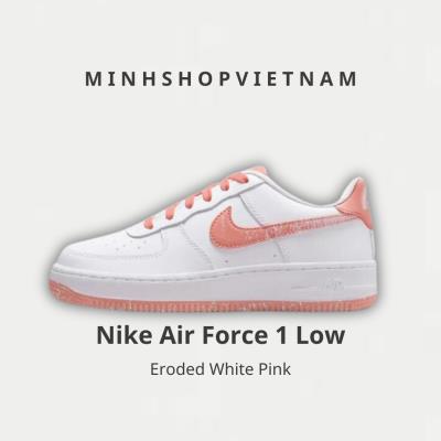 Giày Nike Air Force 1 Low Eroded White Pink [DM0985 100]