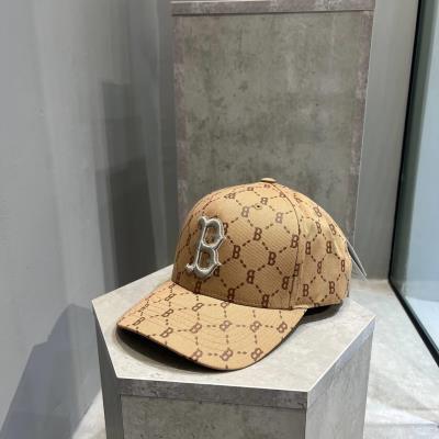 13154 - Nón MLB Monogram Diamond Curve Boston Red Sox