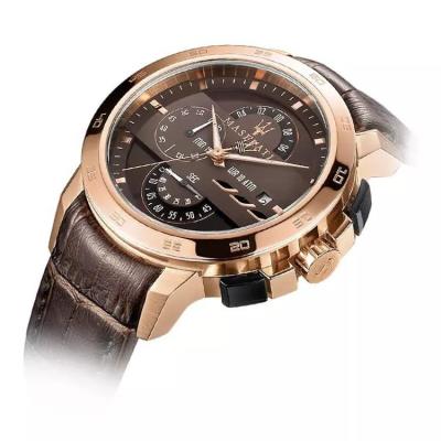 Hàng Chính Hãng Maserati Ingegno Tachymeter Chronograph Brown Dial [R8871619001]