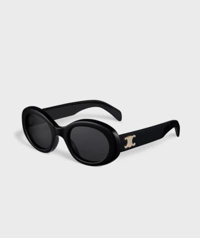 Kính Celine Oval Sunglasses 'Black' [CL40194U 01A]