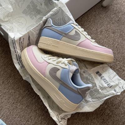 Giày Nike Air Force 1 Custom Low By You SkyBlue/Grey Cust [DZ3638 900]