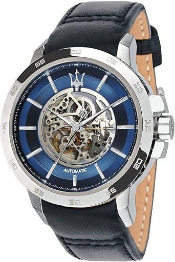 Đồng Hồ Maserati Ingegno Automatic Blue Open Heart Dial ''Deep Blue'' [R8821119004]