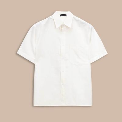 Áo Sơ Mi Francis Mantini Short Sleeve Cloud White - Image 1