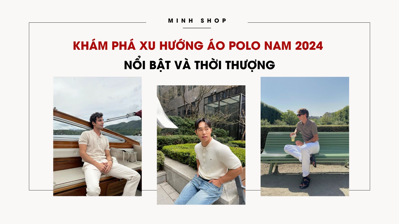 Khám phá xu hướng áo polo nam 2024 nổi bật và thời thượng