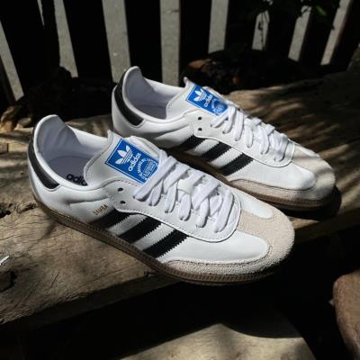 20245- Giày ADIDAS SAMBA OG white-core-black-gum