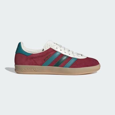 Giày Adidas Originals Gazelle Indoor Shoes ‘Burgundy Arctic Fusion Collegiate Green’ [IG4996]