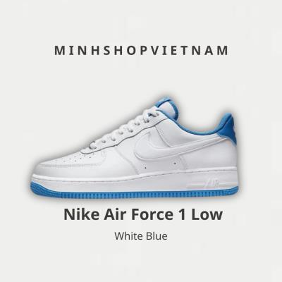 Giày Nike Air Force 1 Low White Blue [DR9867 101]