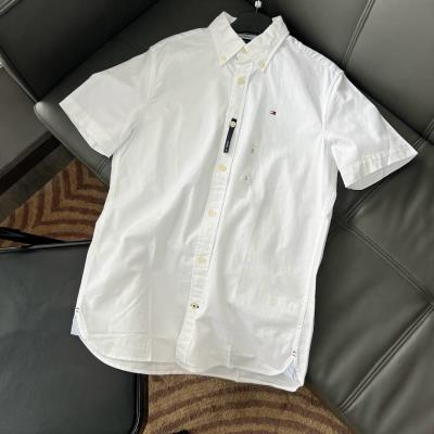 Áo Sơ Mi Tommy Hilfiger Short Sleeve [78J8436 100]