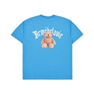 Áo Thun  ADLV GOLD CHAIN ​​BEAR DOLL SHORT SLEEVE T-SHIRT BLUE [SSAGCB BLU]