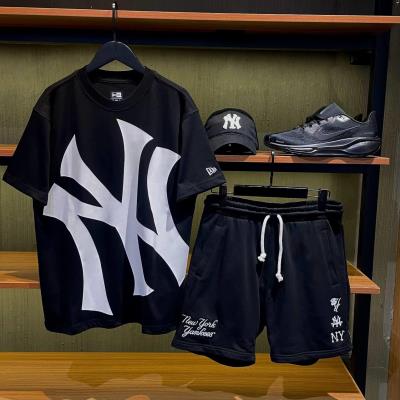 13573243-Áo Thun New Era NY Black Biglogo