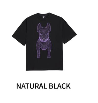 Áo Thun Life Work Deep Black Black Pur [Lw235ts990] - Image 1