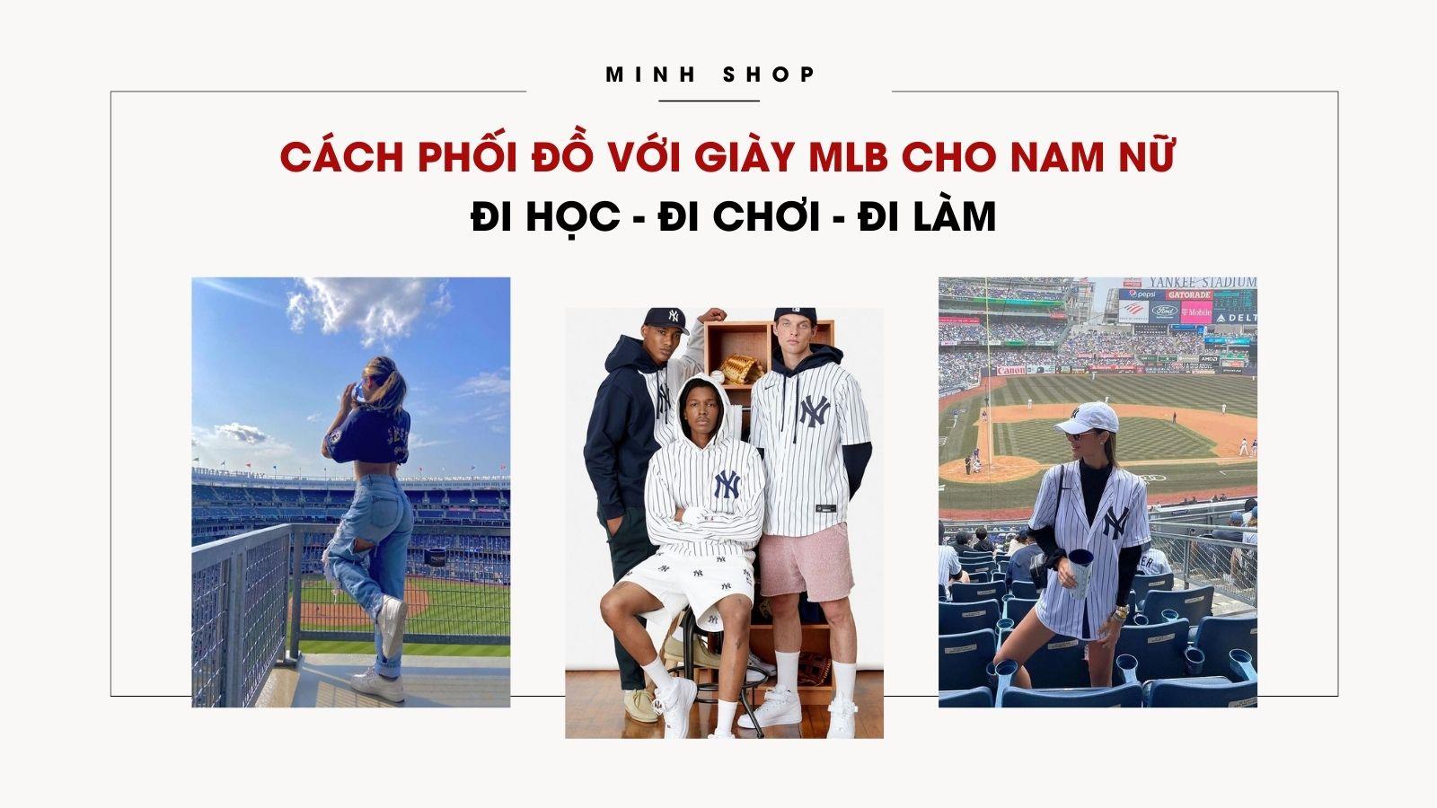 phối giày mlb