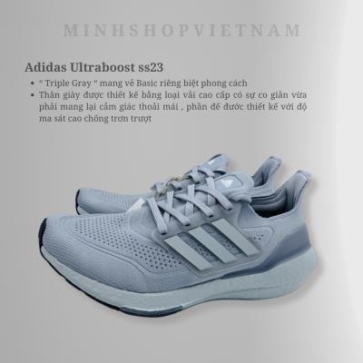 Giày Adidas Ultraboost ss23 "Triple Grey" [FY0432]