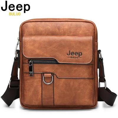 Túi Jeep Genuine Leather Shoulder Bag ''Brown''