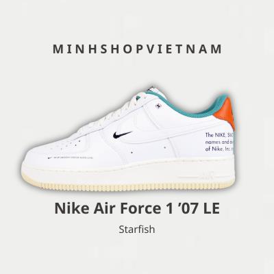 Giày Nike Air Force 1 ’07 LE ‘Starfish’  [DM0970 111]