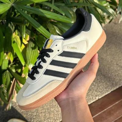 19251 - Giày Adidas Samba OG 'Cream White/Black/Sand Strata'