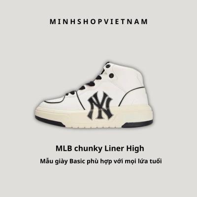 BEST SELLER Giày MLB Chunky Liner High White Black [3asxcb12n 50ivs]