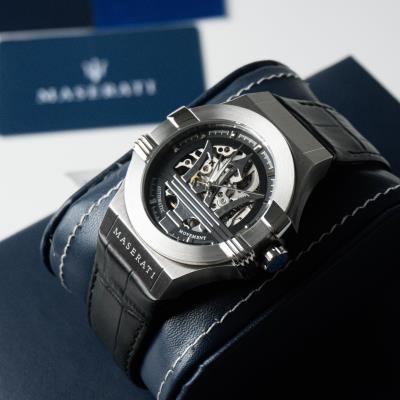 Đồng Hồ Maserati Potenza Automatic Black Dial Watch [ r8821108001 ]