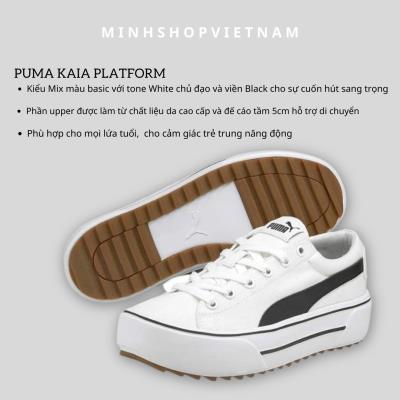 ~Sale Giày Puma Kaia Platform White [383804-01]