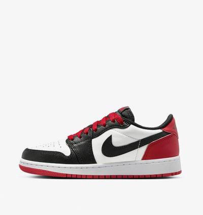 GIÀY NIKE AIR JORDAN 1 RETRO LOW OG GS “BLACK TOE”  [CZ0858-106]