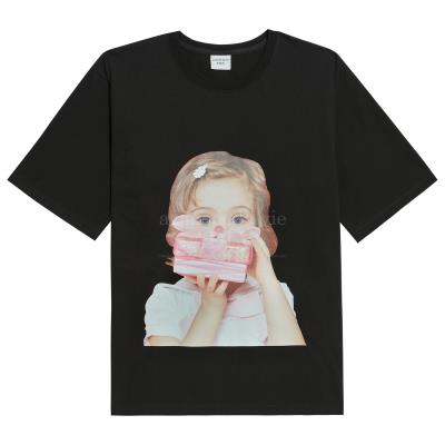 Áo thun  ADLV BABY FACE SHORT SLEEVE BLACK GIFT [SSBKBF-PRE] (ÁP DỤNG CHUYỂN KHOẢN)