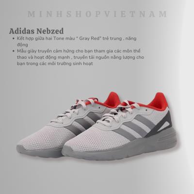 Giày Adidas Nebzed Grey/Red [GX4696] - Image 1