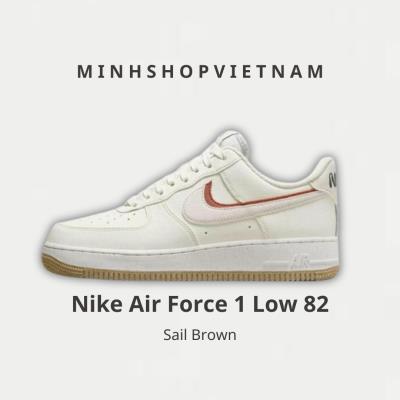 Giày Nike Air Force Low 82 Sail 'Brown' [DX6065-101]