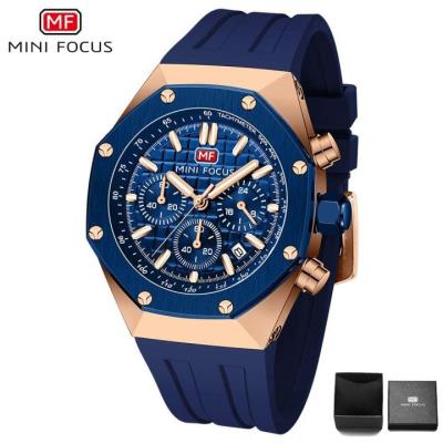 Đồng Hồ Mini Focus Sports Blue/Black/Gold [MF0417G 02]