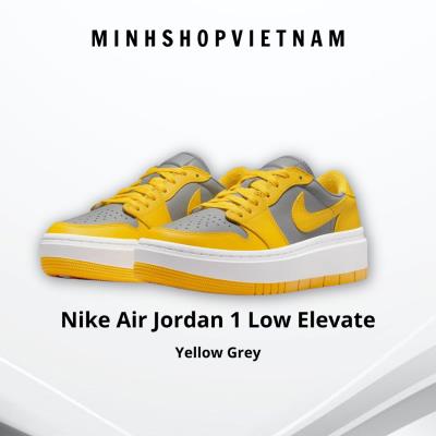 Giày Nike Air Jordan 1 Low Elevate Yellow Grey [DH7004 017] yyy  FLAW_ Discount