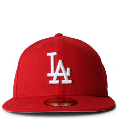 NÓN NEW ERA CAPS LA 5950 Basic Fitted Hat ''RED'' Snap  [11591141]