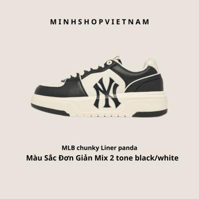 Giày MLB Chunky Liner Black Panda [3asxclb3n 50BKS]