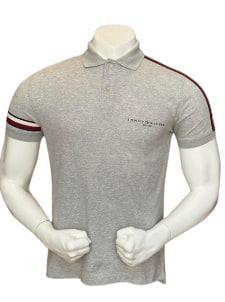 Áo Polo Tommy Hilfiger Different Red Line ''Grey'' [78J9763 050]