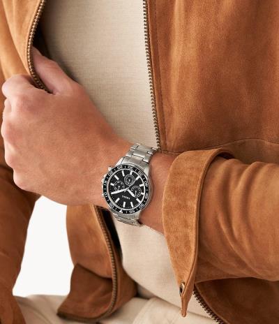 Đồng Hồ Fossil His and Hers Multifunction Stainless Steel [BQ2753] - Size 42 - Image 1
