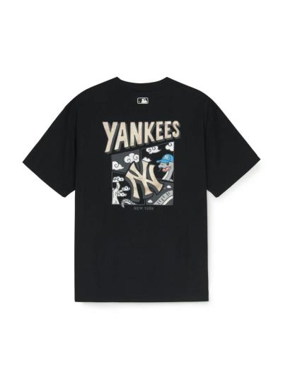 21738 -Áo thun MLB New York Yankees Snake New Year 2025 ''Black'' [3ATSQ0251 50BKS]