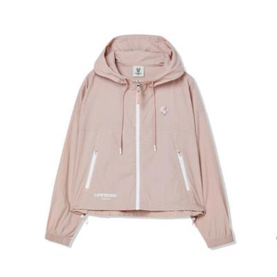 Áo Khoác Life Work Black Planning Ladog Wind Hooded Jacket ''Pink'' [LW242JP850]