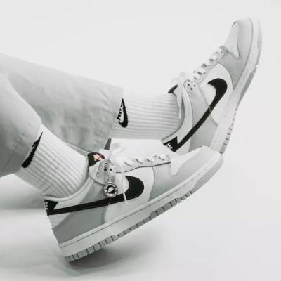 Giày Nike Dunk Low GS SE 'Grey Fog' - Lottery Pack [DQ0380-001]