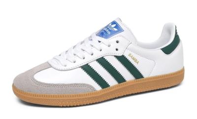 GIÀY ADIDAS SAMBA OG WHITE GREEN [IE3437]