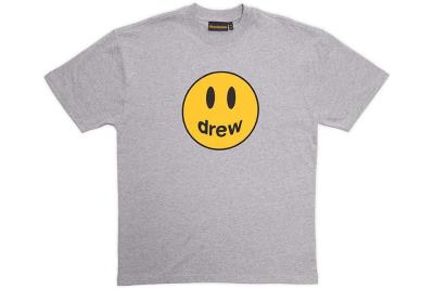 Áo Thun Drew House Mascot SS Tee Heather Grey [DH-HJ2121-MCHG]